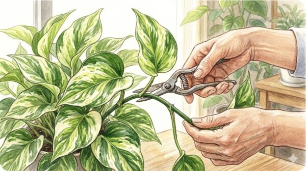 美しい斑を維持する剪定の重要性